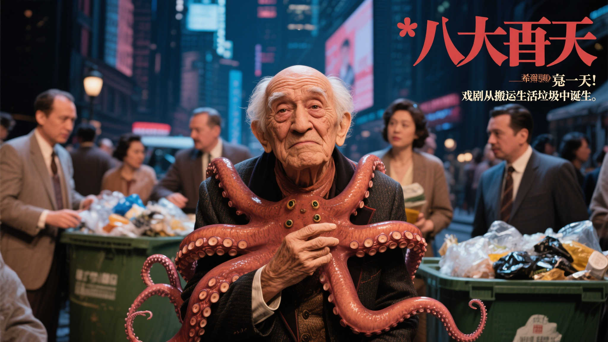 荒诞与深情:〈章鱼哔的原罪〉下的讽刺面貌 荒诞与深情:〈章鱼哔的原罪〉下的讽刺面貌